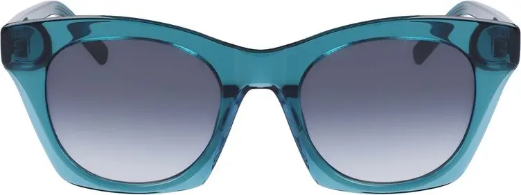 Bicolor Acetate Sunglasses DKNY
