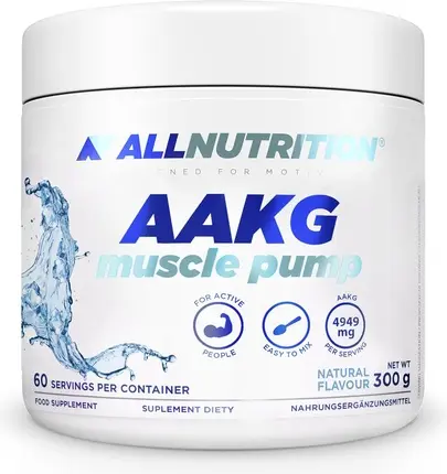 Allnutrition Aakg Muscle Pump V20 Sportchilar uchun parhez qo'shimchasi Aminokislota