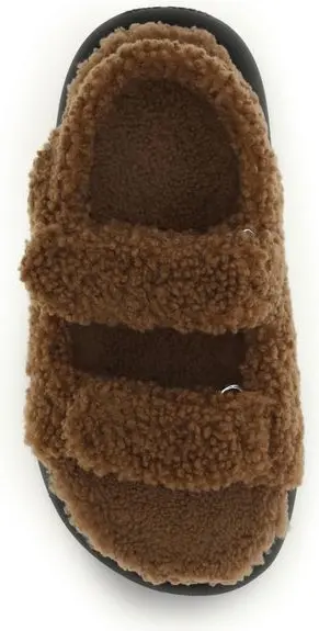 Slippers Brown Calf Leather Bos Taurus Moon Boot