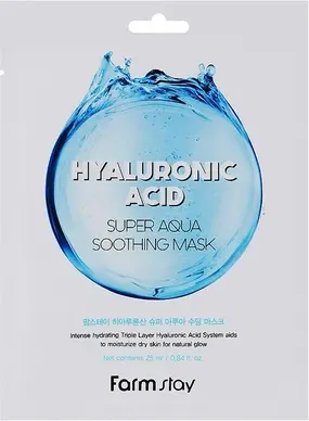 Farmstay Hyaluronic Acid Super Aqua Soothing Mask