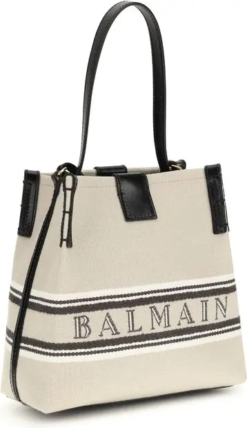 Balmain Beige Paxtavor Sumkasi