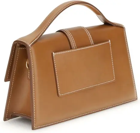 Brown Calf Leather Bos Taurus Handbag