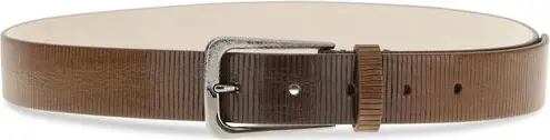 Brown Calf Leather Bos Taurus Regular Belt