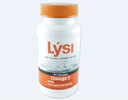 Lysi Omega 3 E vitamini bilan parhez qo'shimchasi