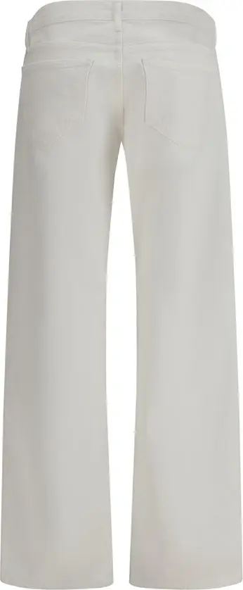 Jeans AGOLDE White Cotton