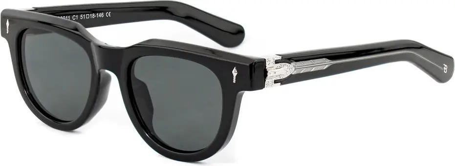 Sunglasses Bobroff Black Acetate