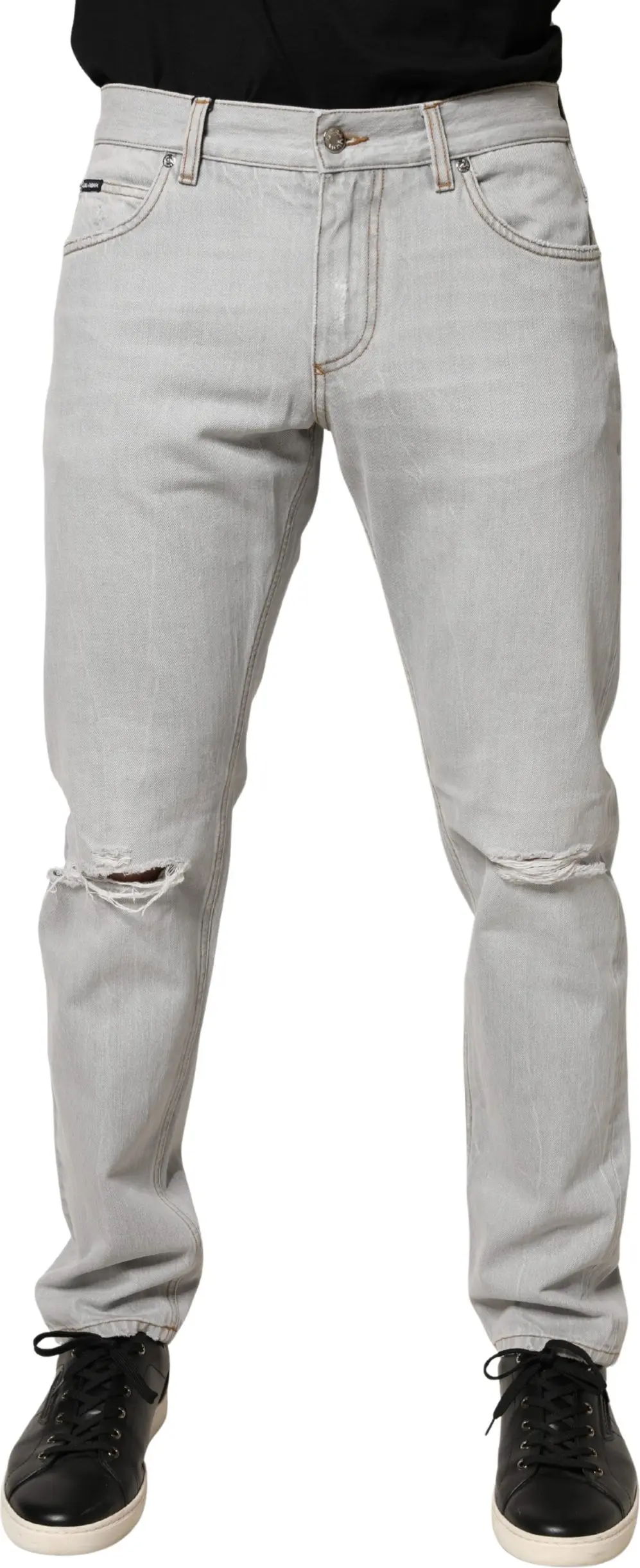 Dolce & Gabbana Regular Denim Jins