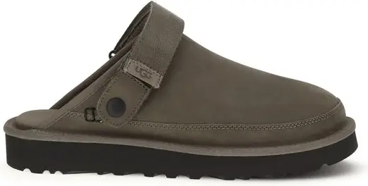 Brown Calf Leather Bos Taurus Mules UGG