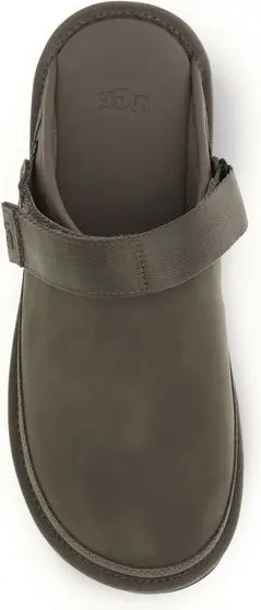 Brown Calf Leather Bos Taurus Mules UGG