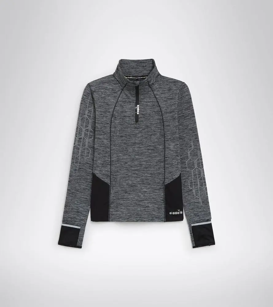 Black Polyester Sweatshirt