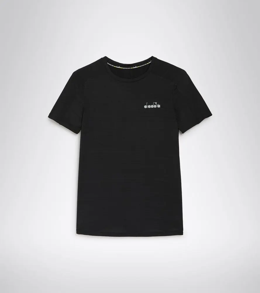 Qora Diadora Poliester Futbolka