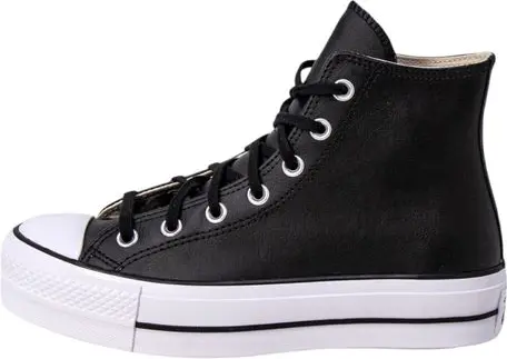 Кеды Converse Черные Полиэтиленовые на платформе