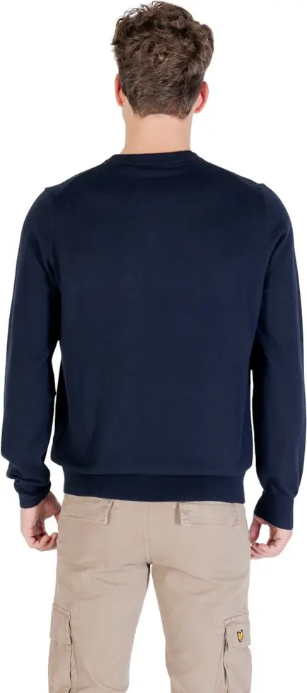 Джемпер Lyle & Scott с круглым вырезом из хлопка и мериноса