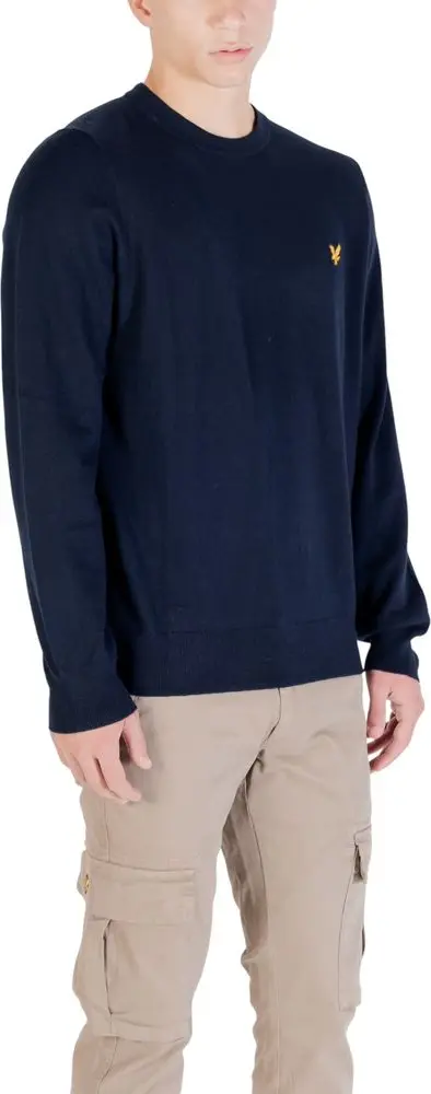 Джемпер Lyle & Scott с круглым вырезом из хлопка и мериноса