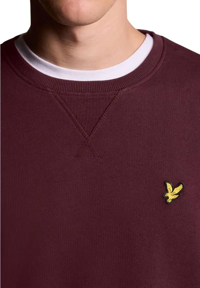 Bordeaux Cotton Sweatshirt