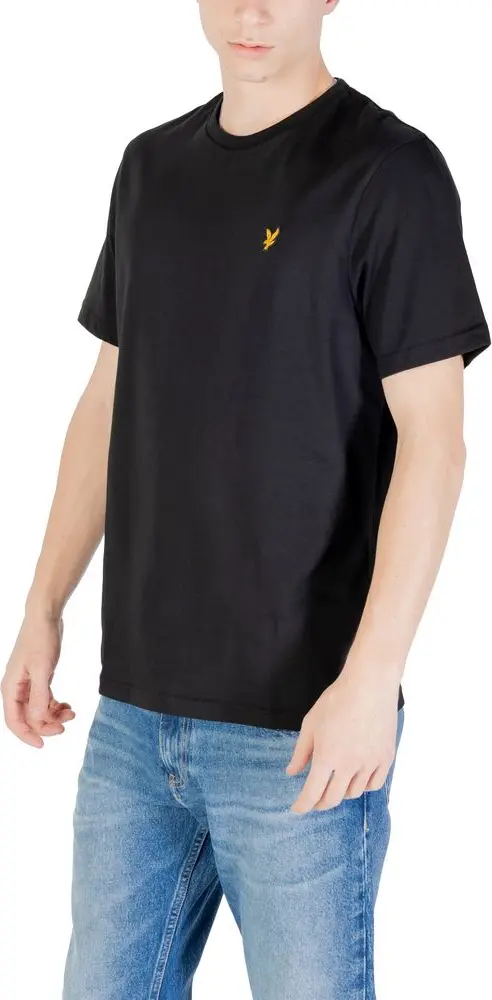 Qora paxta futbolka (T-shirt) Lyle & Scott