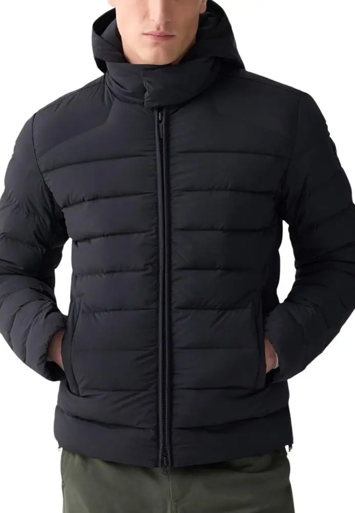 Black Polyamide Coat - Colmar Originals