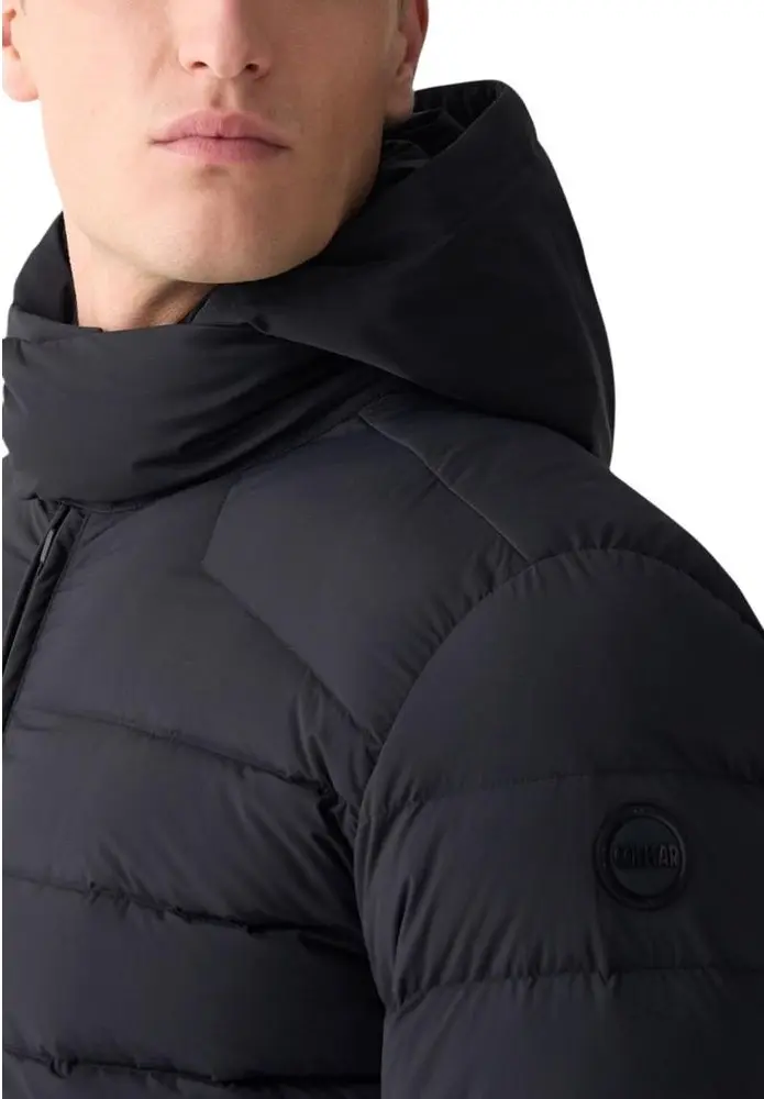Black Polyamide Coat - Colmar Originals