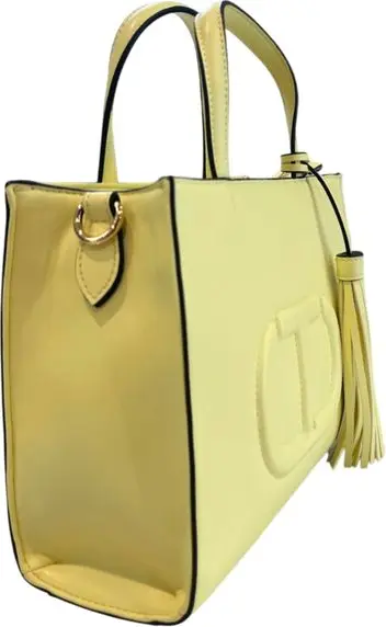Bicolor Polyethylene Shoulder Bag TWINSET