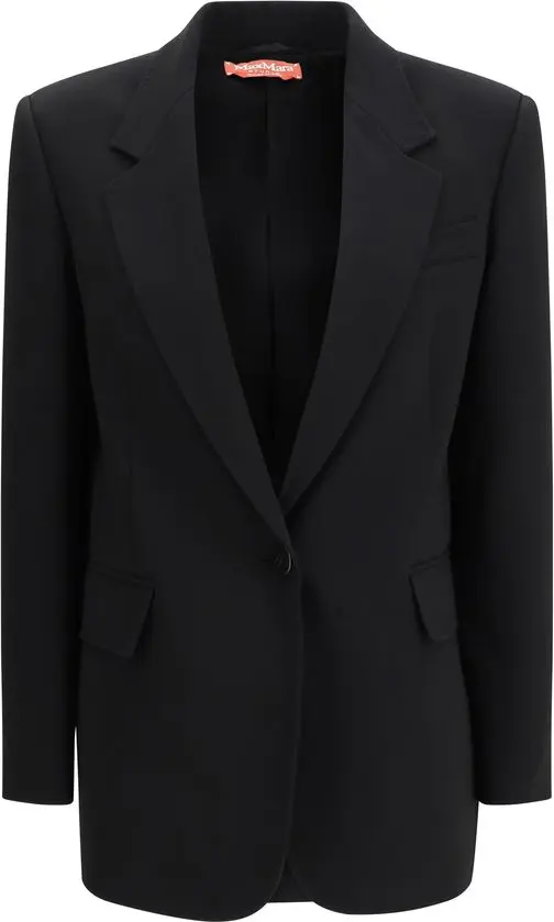Blazer Max Mara Black Triacetate