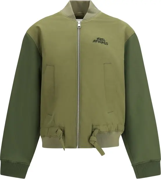 Bomber Jacket Axel Arigato Bicolor Polyester Bomber