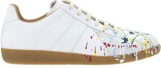 Кроссовки Maison Margiela Белая телячья кожа Bos Taurus