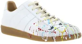 Кроссовки Maison Margiela Белая телячья кожа Bos Taurus