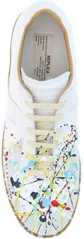 Кроссовки Maison Margiela Белая телячья кожа Bos Taurus