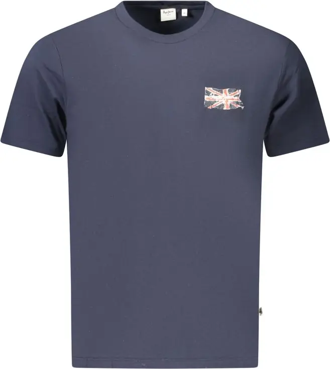 Blu Cotton T-Shirt Pepe Jeans