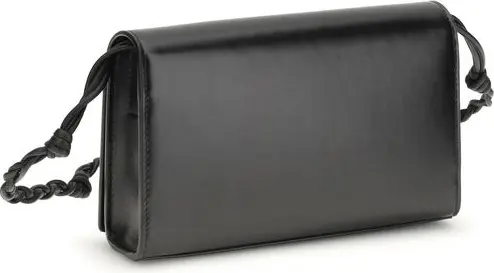 Jil Sander Black Calf Leather Bos Taurus Wallet