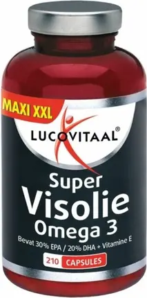 Fish Oil Capsules Lucovitaal Super Omega 3