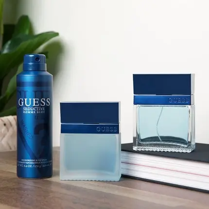 Body Spray Guess Seductive Homme Blue