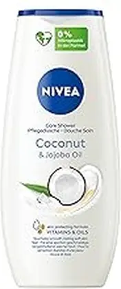 Гель для душа Nivea для всех типов кожи с кокосовым маслом и маслом жожоба
