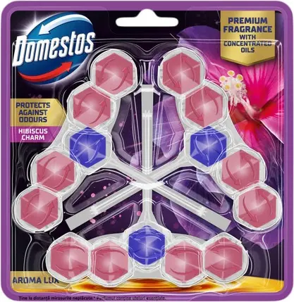 Блок для унитаза Domestos Hibiscus Charm