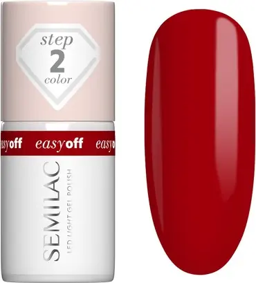 Гибридный лак для ногтей Semilac The Red Core