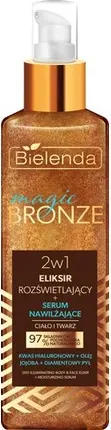 Bielenda Magic Bronze Ajoyib Yorituvchi Eliksiri Namlovchi Sera