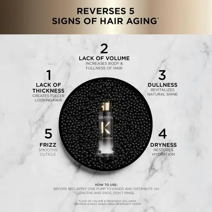 Ночная сыворотка для омоложения волос Kerastase