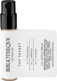 Bibliotheque De Parfum Top Secret Eau de Parfum