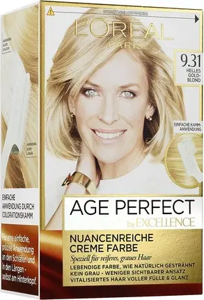 Excellence Age Perfect Coloration Светлый Золотисто-Русый L'Oreal Professional