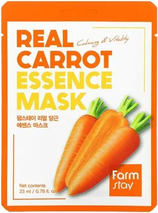 Nourishing Face Mask Farmstay Real Carrot