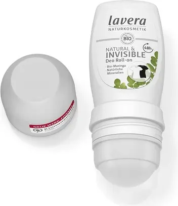 Deodorant Roll-On Lavera Natural & Invisible 48h Protection