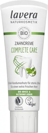 Complete Care Toothpaste Lavera 5x Protection Bio-Mint & Sodium Fluoride