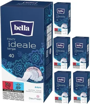 Panty Liners Bella Ideal Large Fresh Fragrance