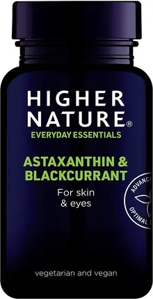 Higher Nature Astaxanthin va Qora smorodina kapsulalari