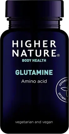 Glutamine Capsules Higher Nature