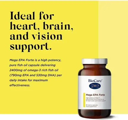 Omega-3 Baliq yog'i Biocare Mega EPA Forte