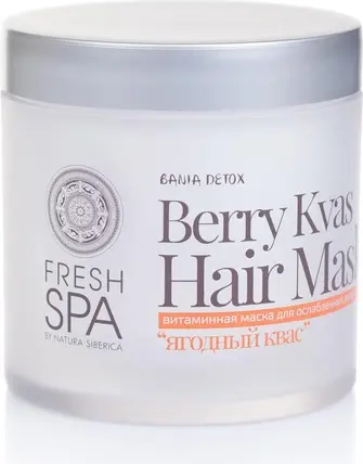 Natura Siberica Berry Kvas soch uchun niqobi
