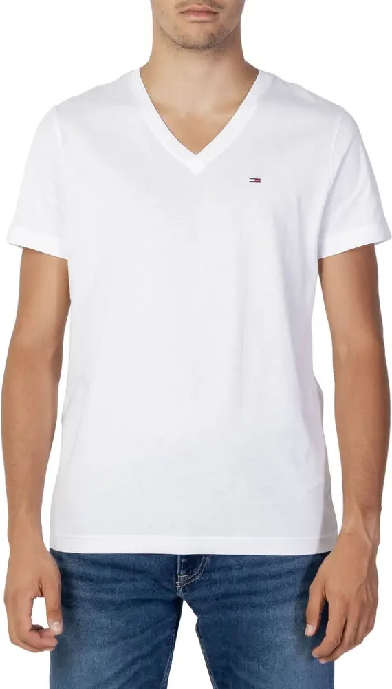 Футболка Tommy Jeans ORIGINAL JERSEY V NECK TEE