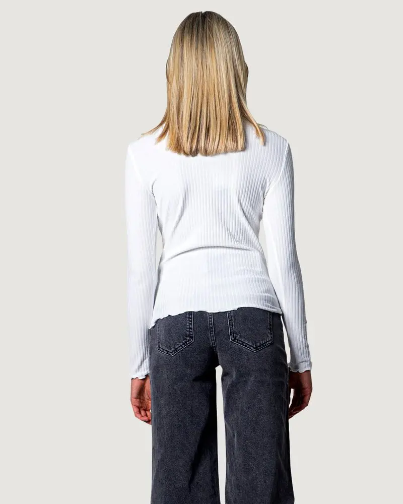 Turtleneck ONLY White Polyester