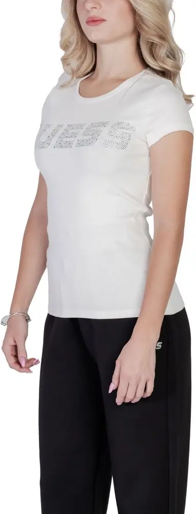 Футболка Guess Active Cream Cotton T-Shirt